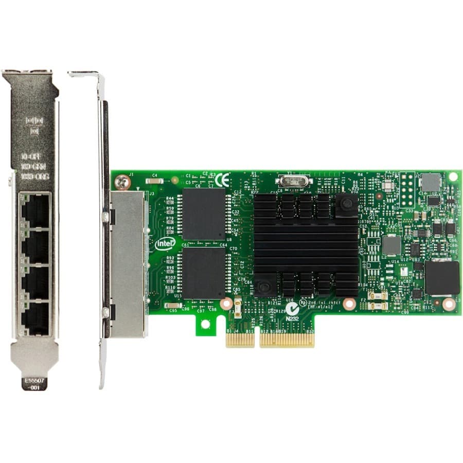 Lenovo ThinkSystem Intel I350-T4 PCIe 4-Port RJ45 Adapter | 1 Gb