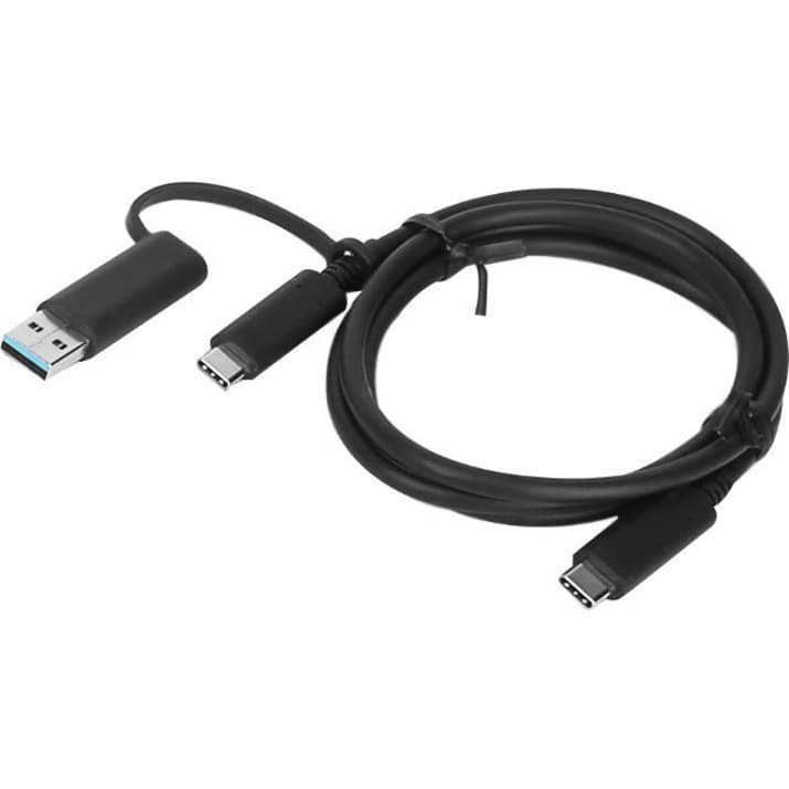 Lenovo 4X90U90618 USB-C to USB-A Cable, 7 ft | USB 3.0, Charging