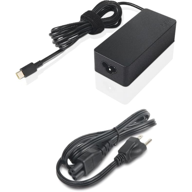 Lenovo 65W USB-C Adapter 4X20M26282 | USB-C Charger, Travel
