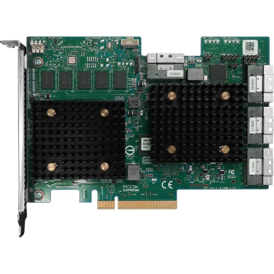 Lenovo RAID 94032i 8GB Flash, PCIe 4.0 x8, 12Gb/s SAS | Enterprise RAID