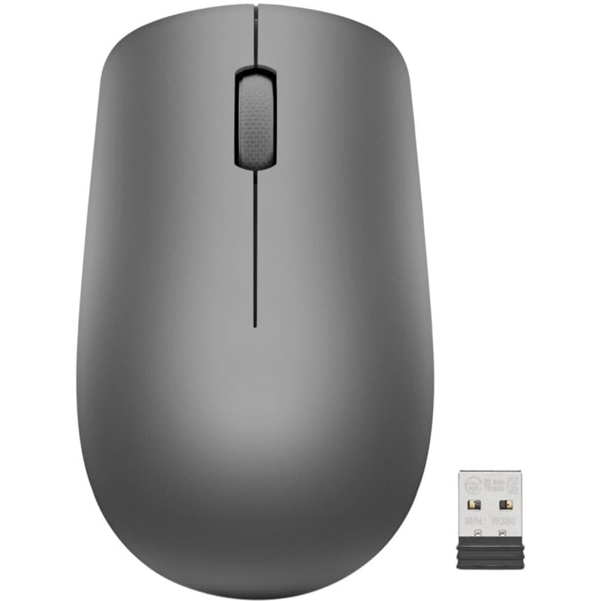 Lenovo 530 Wireless Mouse (Graphite) with Battery