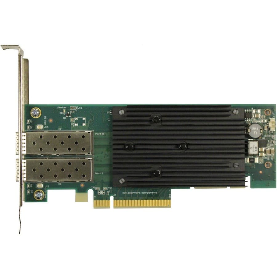 Solarflare X2522+ 10/25GbE 2-Port PCIe | Fiber Adapter, Enterprise