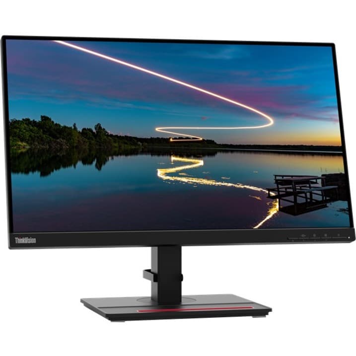 Lenovo T24m 20 23.8" FHD USB-C Monitor | Webcam, Ethernet, Enterprise