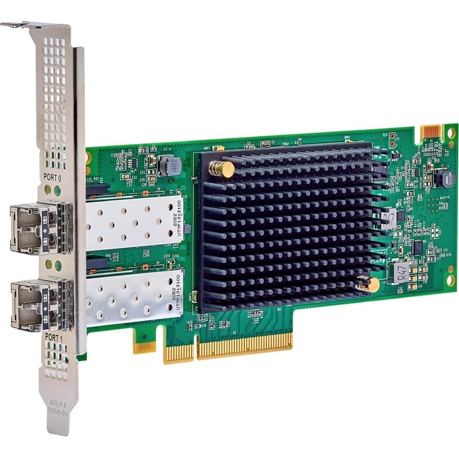 Emulex LPe36002 Lenovo 64 Gb 2-Port FC HBA | PCIe, Enterprise