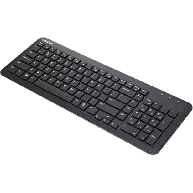 Lenovo 300 Wireless Keyboard | Compact Wireless Keyboard for PC
