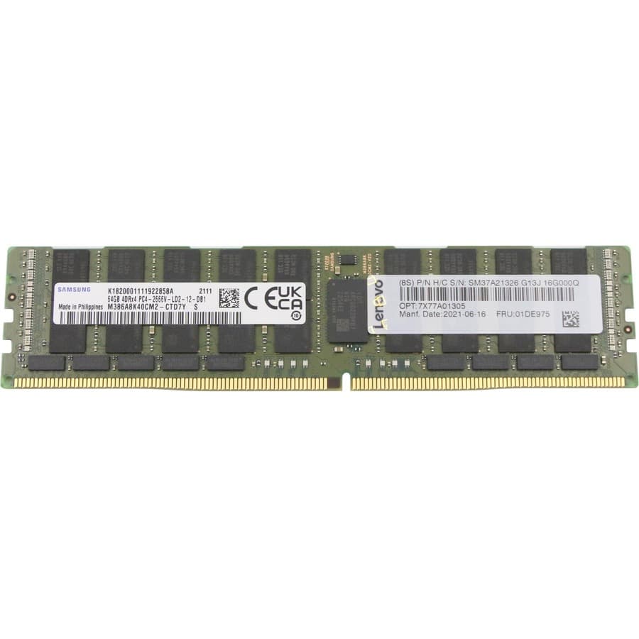 Lenovo ThinkSystem 64GB TruDDR4 2666 RAM | Server Memory, ECC