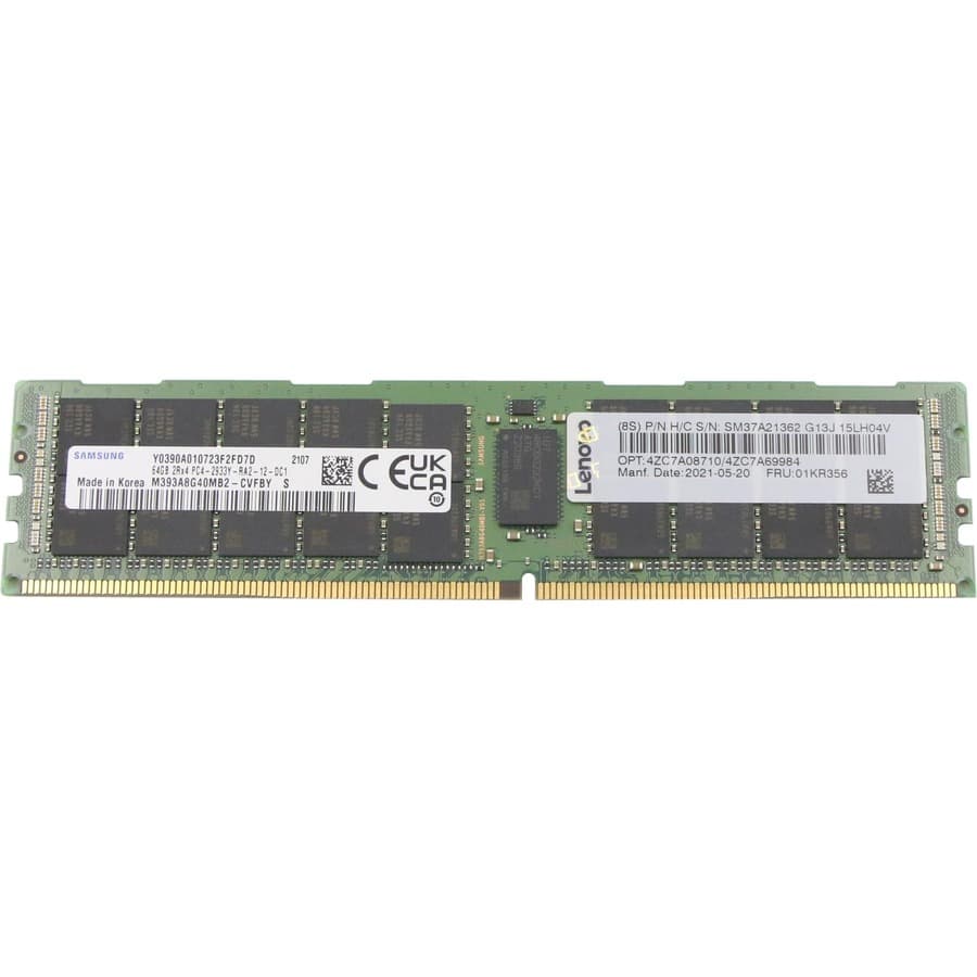 Lenovo 64GB DDR4-2933 ECC RDIMM 4ZC7A08710 | Server Memory