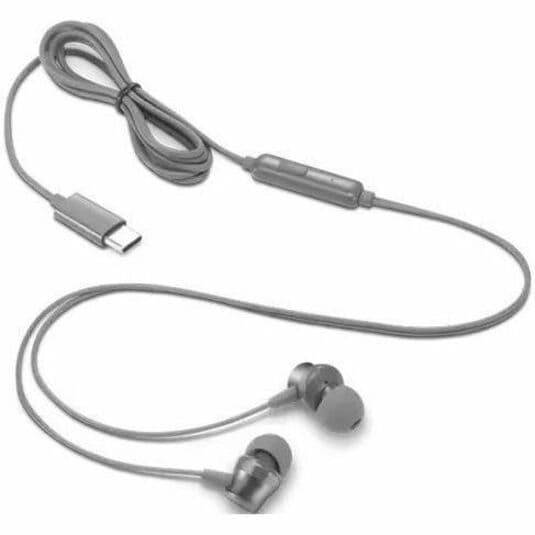 Lenovo 300 USB-C Wired In-Ear Headphone | USB-C, In-Ear, UC