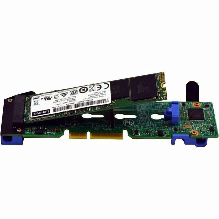 Lenovo M.2 SATA NVMe 2Bay Adapter 4C57A85377 | Storage Expansion