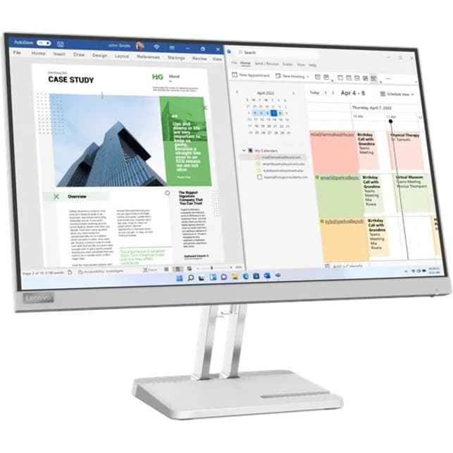 Lenovo L25e-40 24.5" HDMI Monitor | Corporate Display, FHD, Office