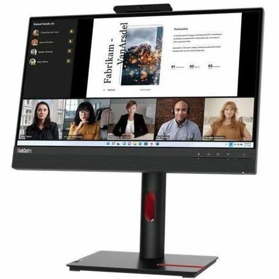Lenovo TS TIO22Gen5T 21.5 Touch Monitor | FHD, 10-Point Touch, Enterprise