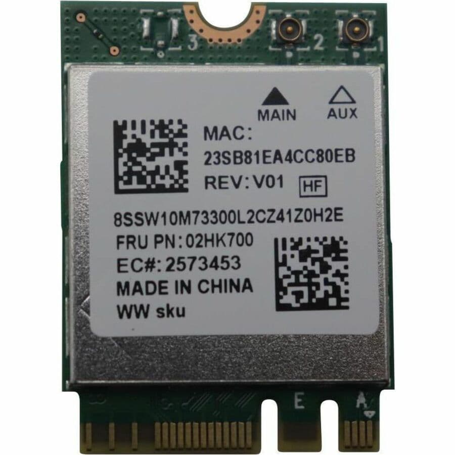 Lenovo 14e Gen 2 Chromebook Wi‑Fi Card | Wireless Adapter