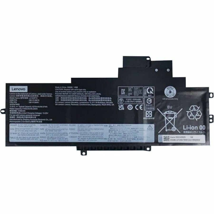 Lenovo 5B11F28681 Battery | Laptop Battery, OEM Replacement