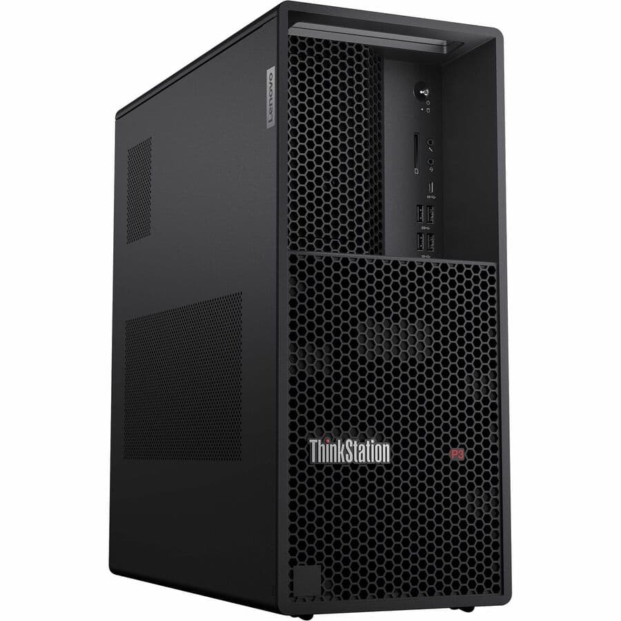 Lenovo ThinkStation P3 workstation with Intel Core i7-13700 vPro, 64 GB RAM, and 2 TB SSD