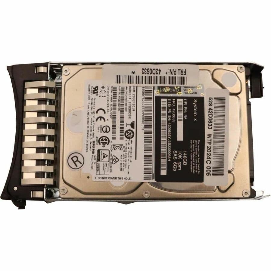 Lenovo Dcg Sourcing Lenovo 146gb 2.5 Sas 6g 10k Hard Drive 42d0632