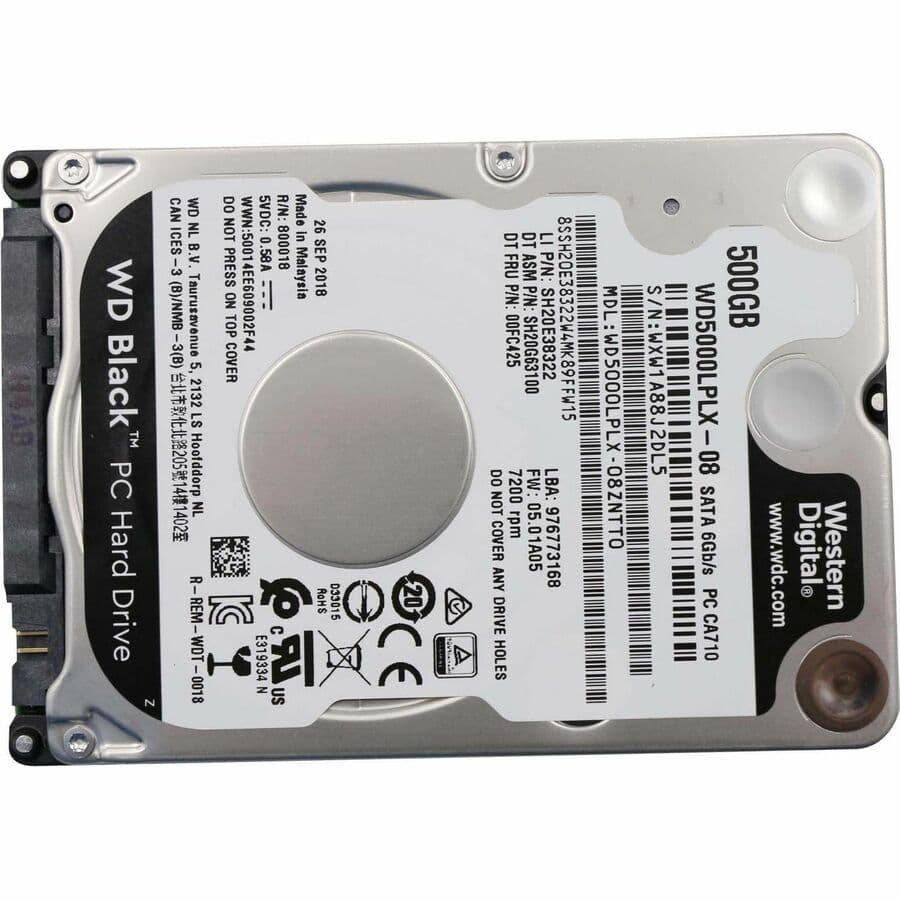 Lenovo 500GB 7.2K 6G 2.5in SATA HDD 00FC425-RF | Desktop HDD