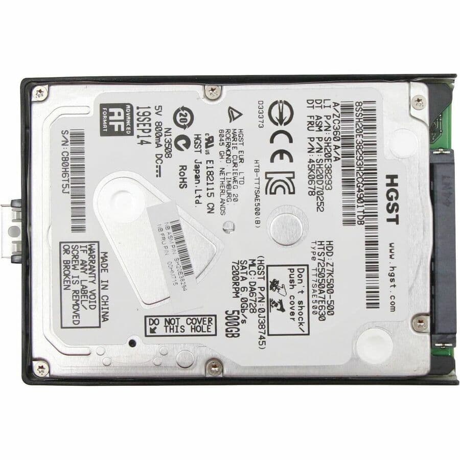 Lenovo 500GB 7.2K 6G 2.5-inch SATA HDD | Desktop HDD, Enterprise