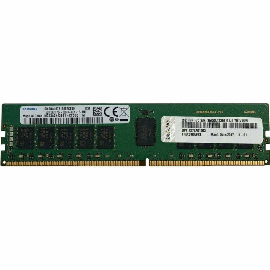 Lenovo 8GB TruDDR4 2933 MHz RDIMM | Server Memory, ECC, 1Rx8
