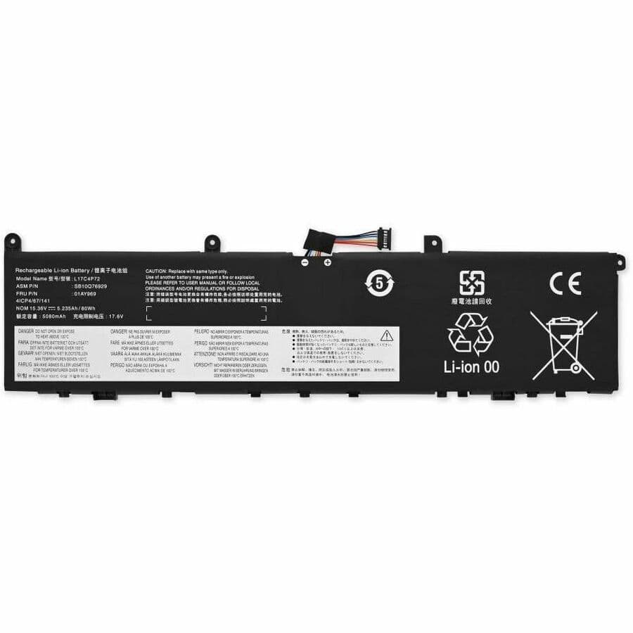 Lenovo 01YU911 Internal Battery 80.4 Wh Li-ion | Laptop Accessory