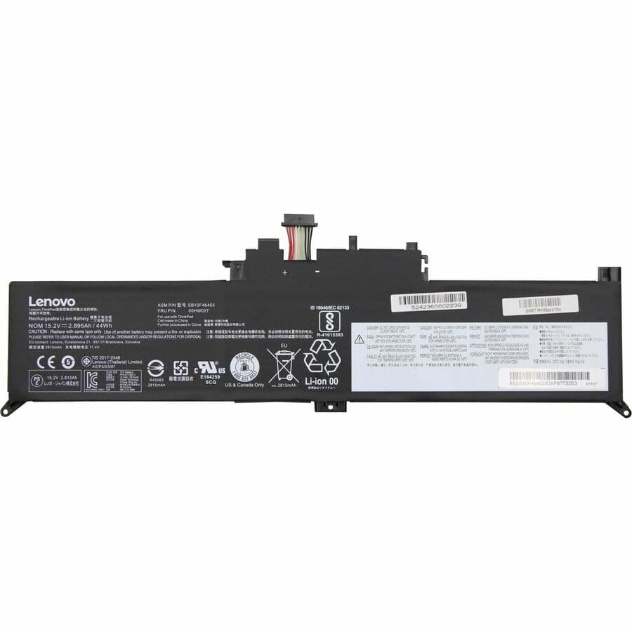 Lenovo replacement battery part 00HW027 for compatible laptop systems
