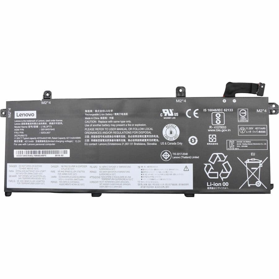 Lenovo T490 3C 11.55V 50Wh Battery | Laptop Battery Replacement