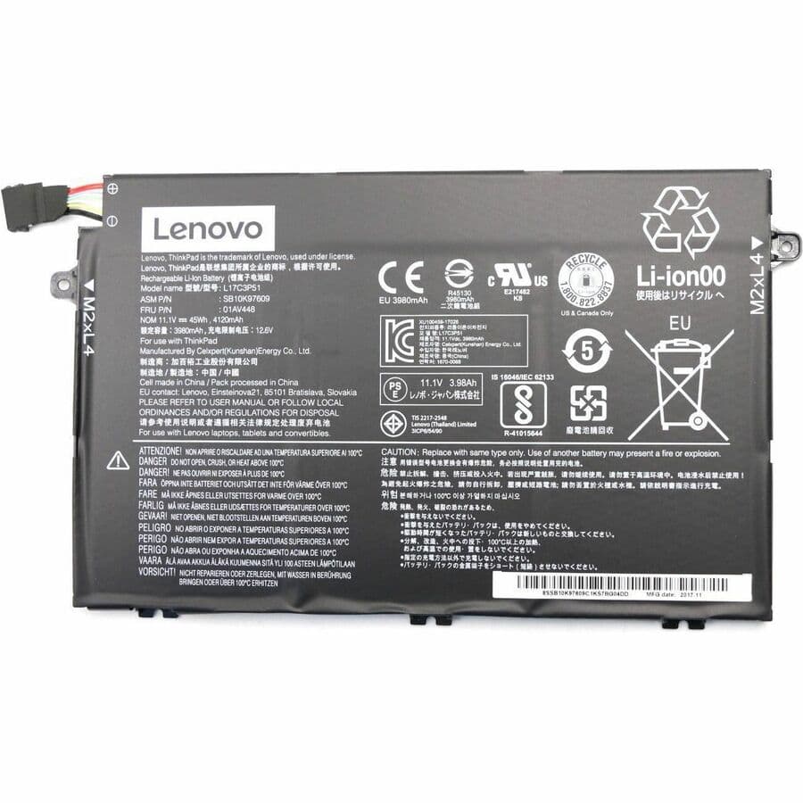 Lenovo 01AV448 Notebook Battery 4,050 mAh 11.1 V | Laptop Battery