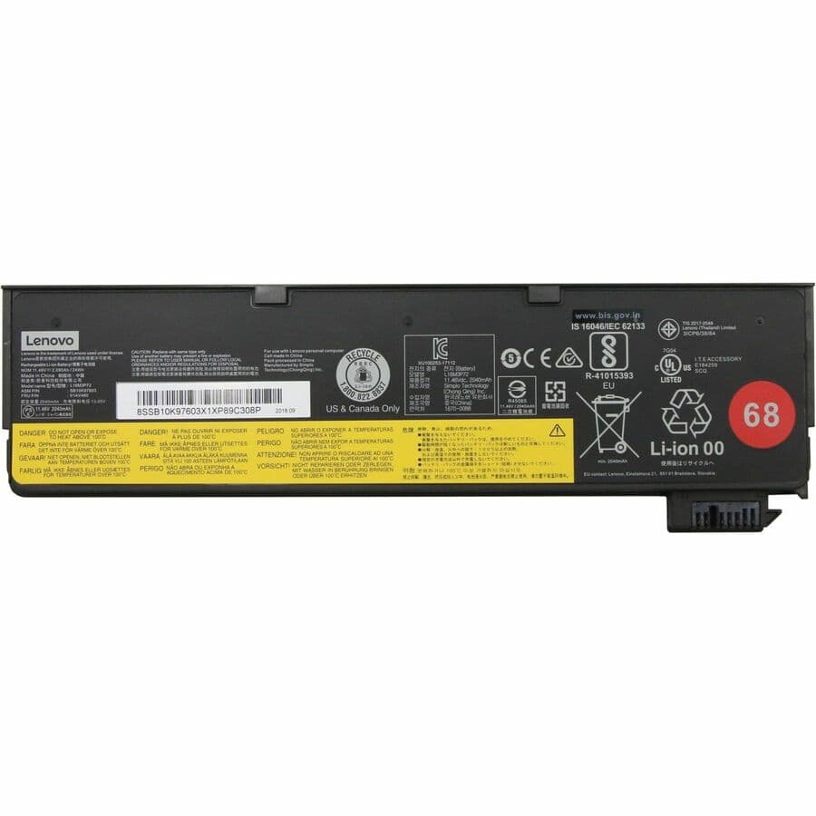 Lenovo 01AV460 T440s Replacement Battery 24 Wh 11.4 V | Laptop Accessory