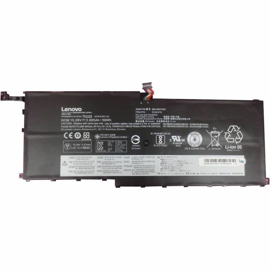 Lenovo X1 Yoga Replacement Battery 01AV410 56 Wh | Laptop Battery