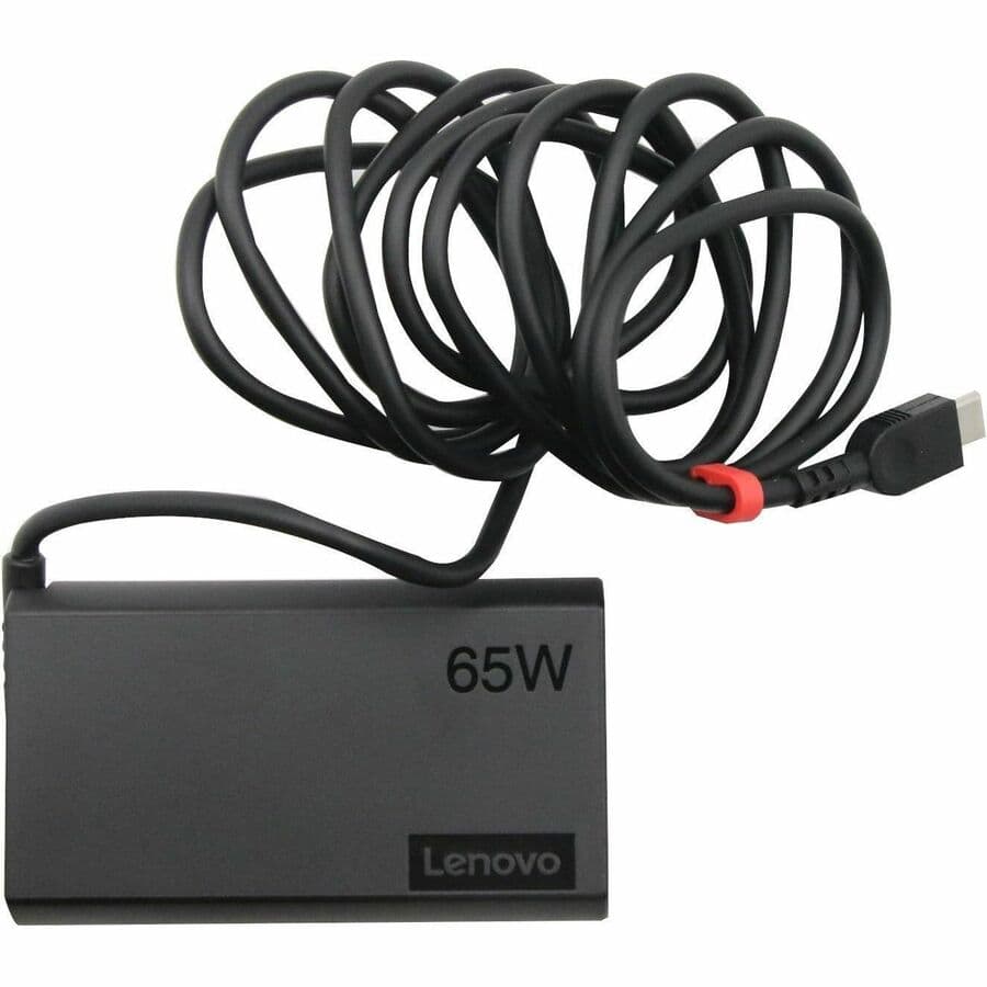 Lenovo 65W Slim USB-C Power Adapter 02DL156 | USB-C, ThinkPad