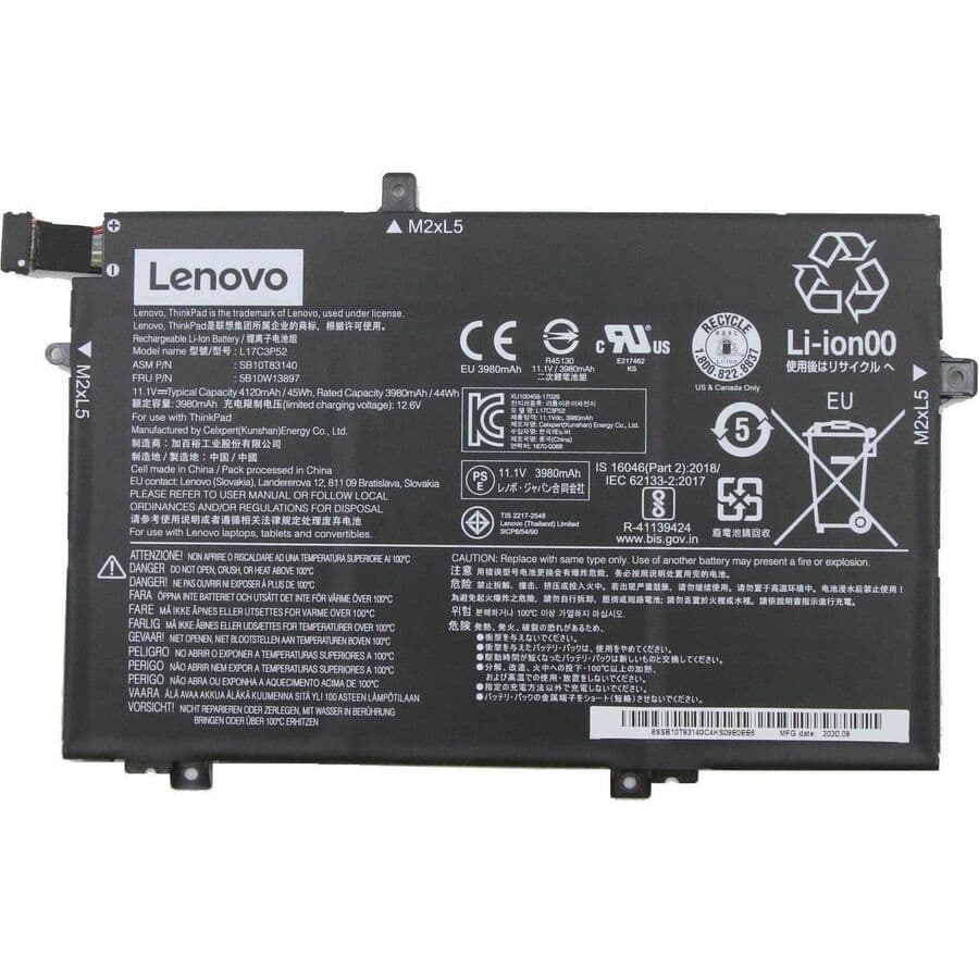 Lenovo 5B10W13897 Replacement Battery for L480 L485 L580 | Laptop Battery