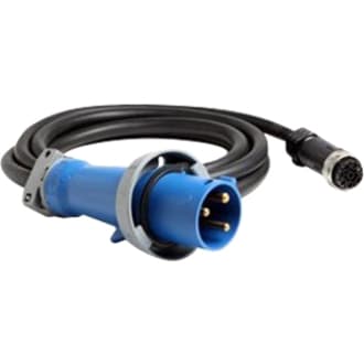 Lenovo 63 A power cord with IEC 309 P+N+G connector for high-current installations