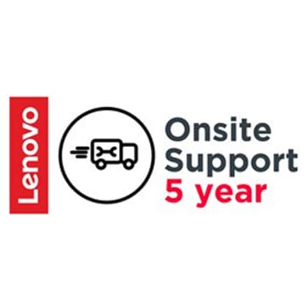 Lenovo 5-year onsite upgrade from 3-year courier/carry-in service coverage