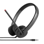 Lenovo Stereo Analog Headset wired dual-ear stereo business headset