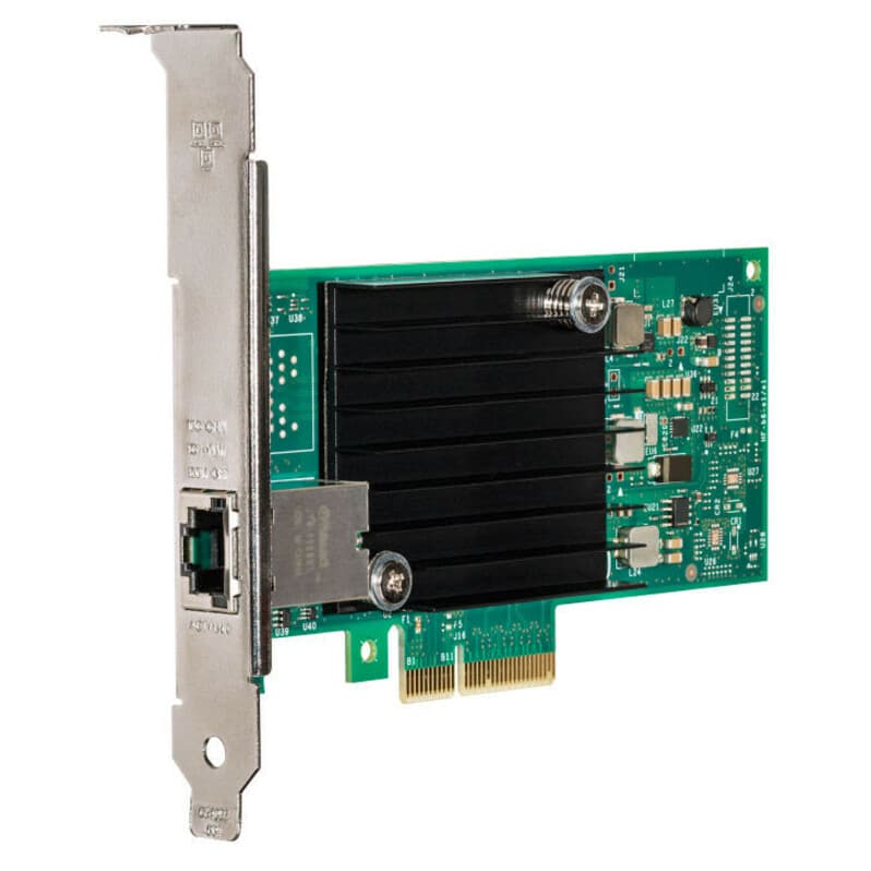 Intel X550-T1 single-port 10GBASE-T Lenovo network adapter for PCIe servers