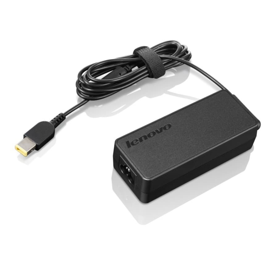 Lenovo 4X20E53336 65 W AC adapter with 120 V AC input, black notebook charger