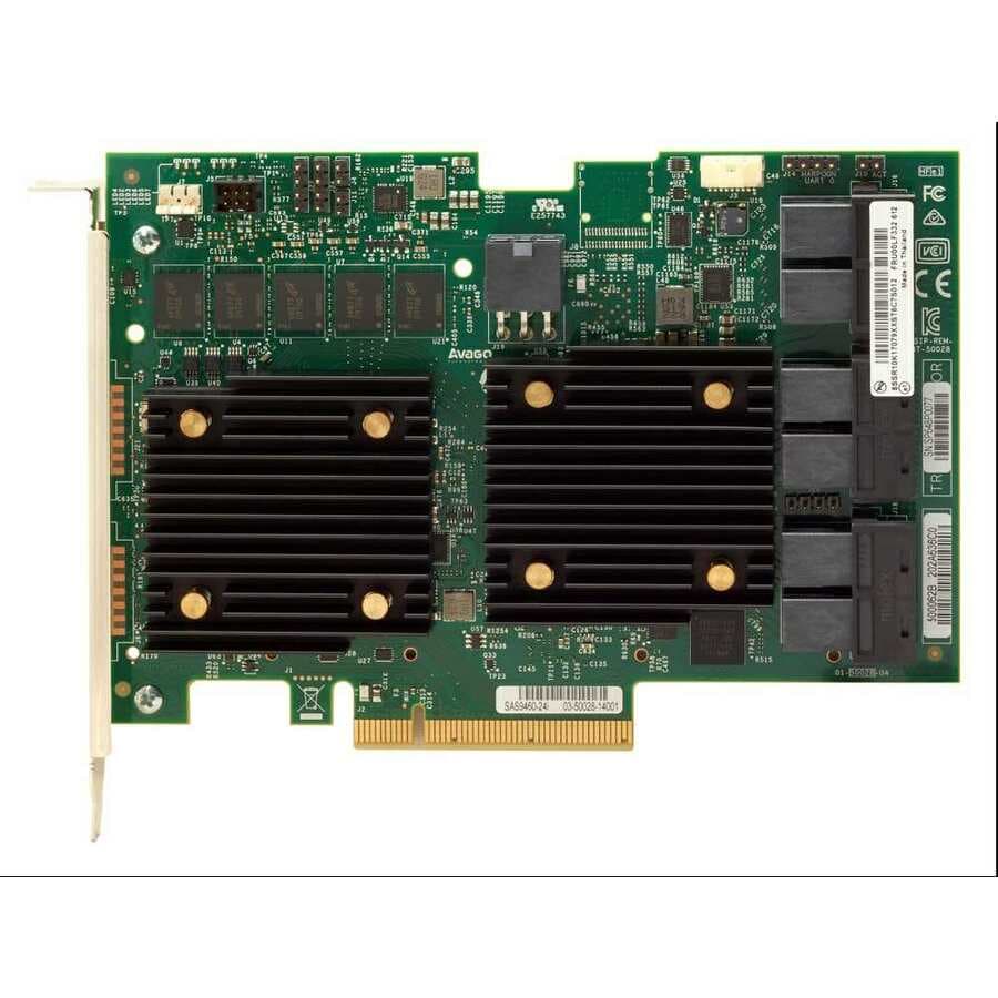 Lenovo ThinkSystem RAID 930-24i 4GB Flash PCIe 12Gb adapter for server storage protection