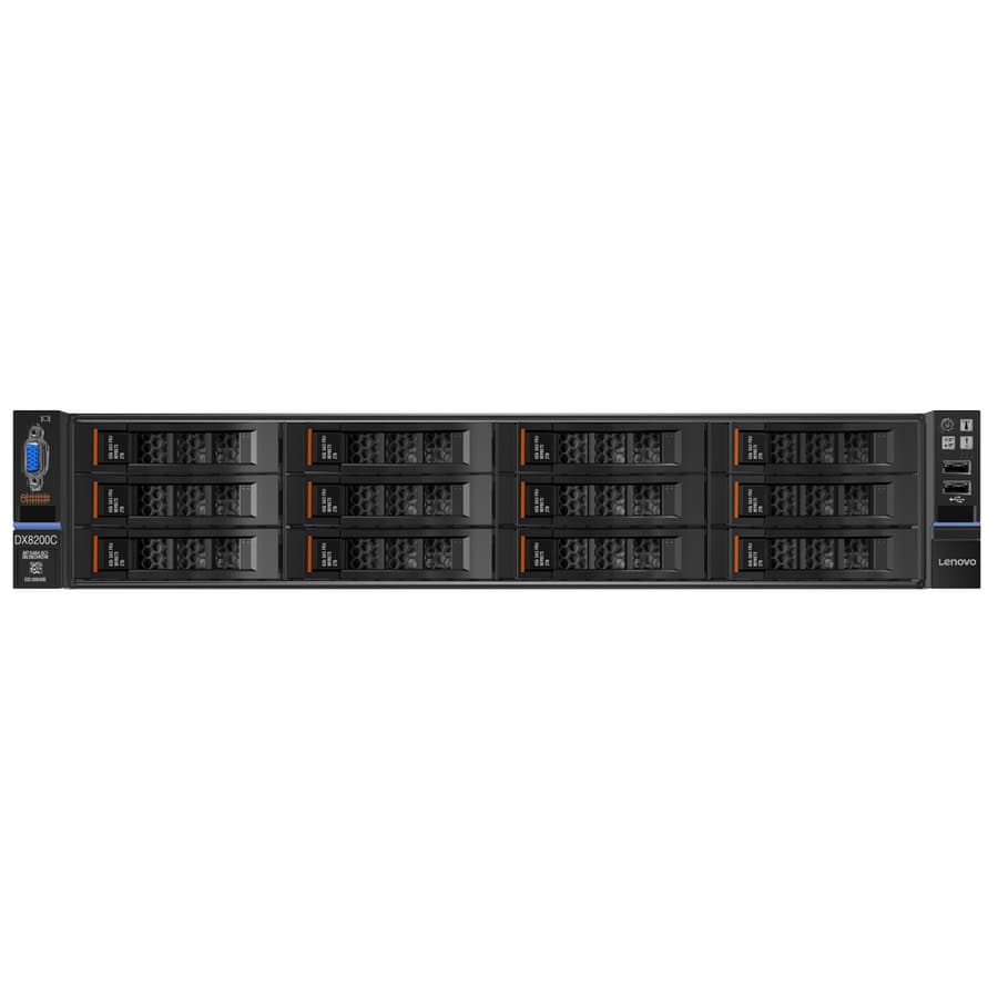 Lenovo STORSELECT SDS E5-2630V4 16GX6 6-bay NAS storage platform with Intel Xeon processor