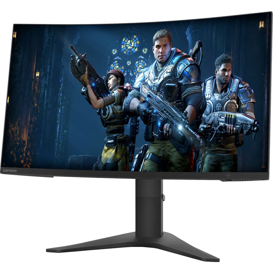 Lenovo 27-inch WLED Full HD monitor with 3000:1 contrast ratio for business use