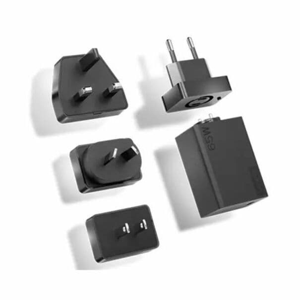 Lenovo 65W AC Travel Adapter for portable laptop charging