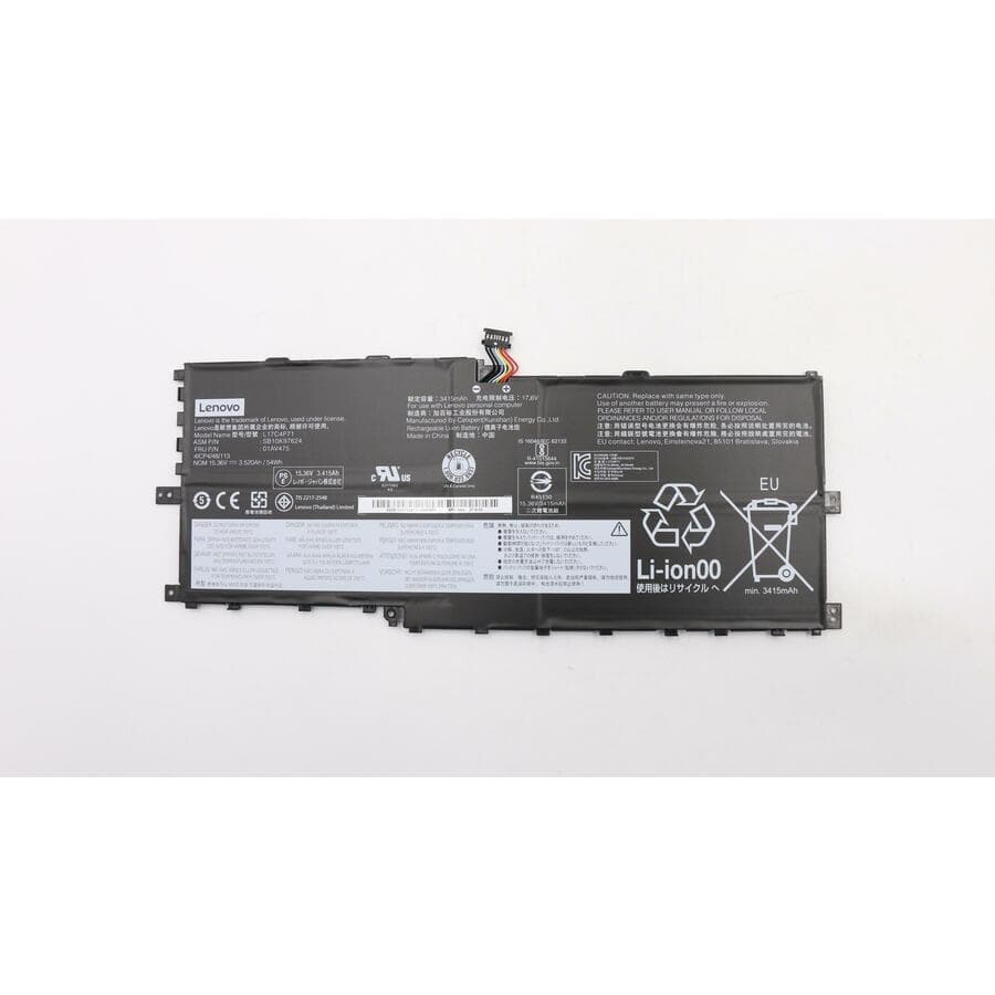 Lenovo 01AV475 replacement battery for ThinkPad X1 Yoga 3rd Gen notebooks
