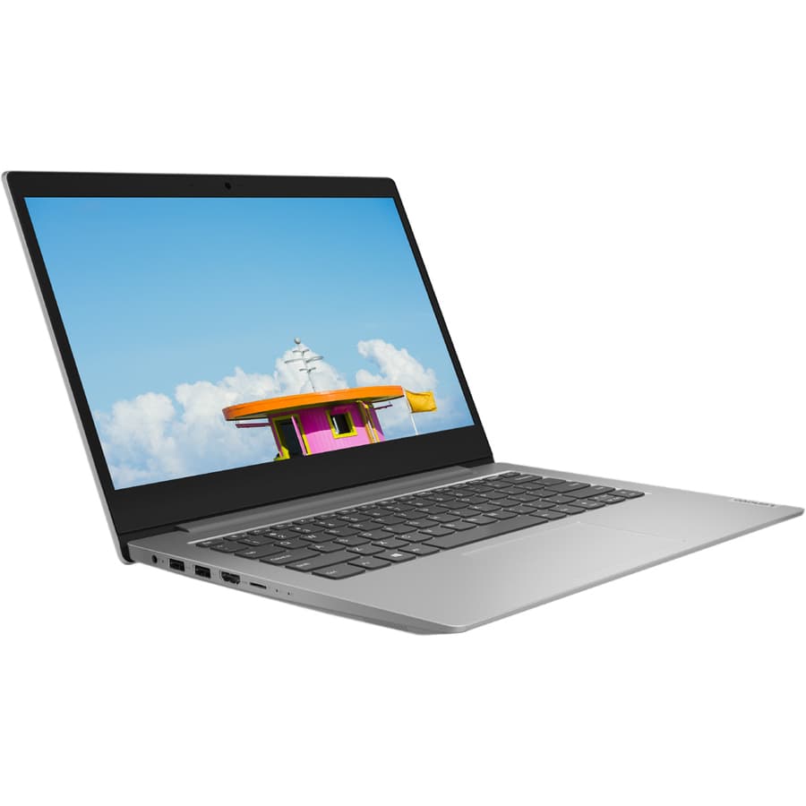 Lenovo 14IGL05 notebook with 14-inch display, Pentium Silver N5030, 4 GB RAM, and 128 GB SSD