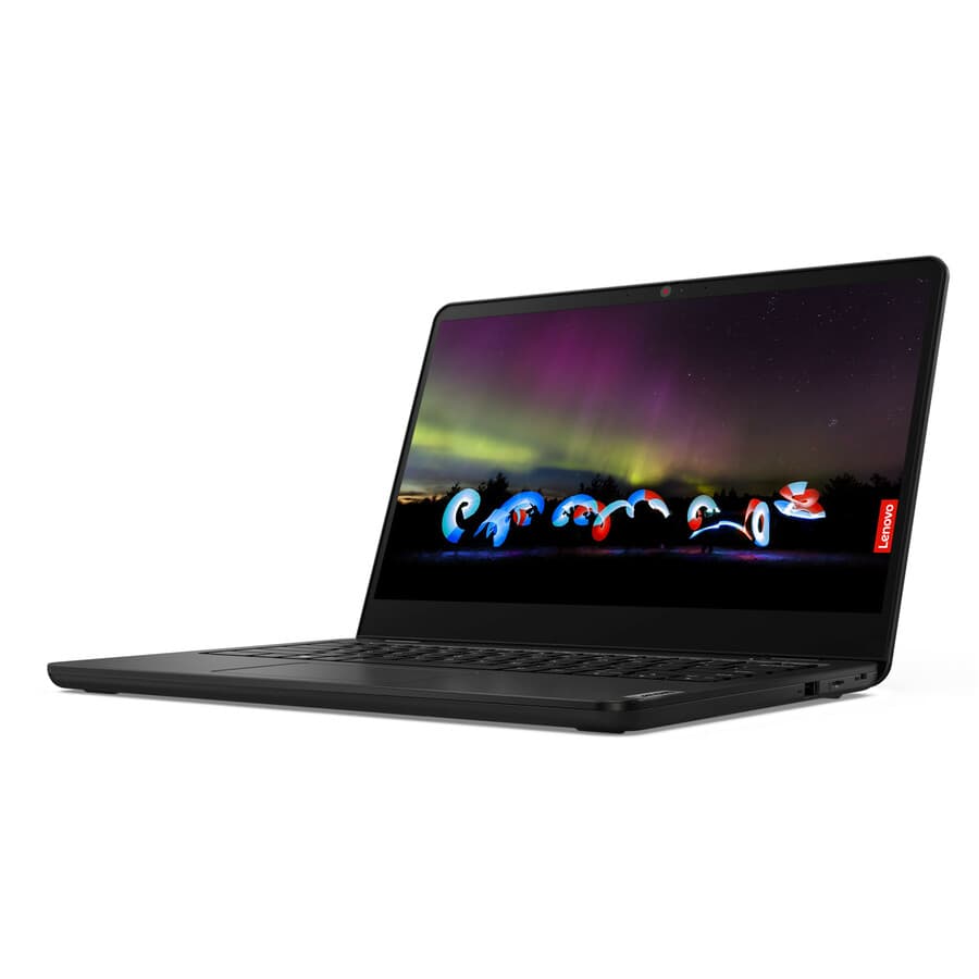 Lenovo ThinkPad 14-inch business laptop with non-touch IPS display and black chassis