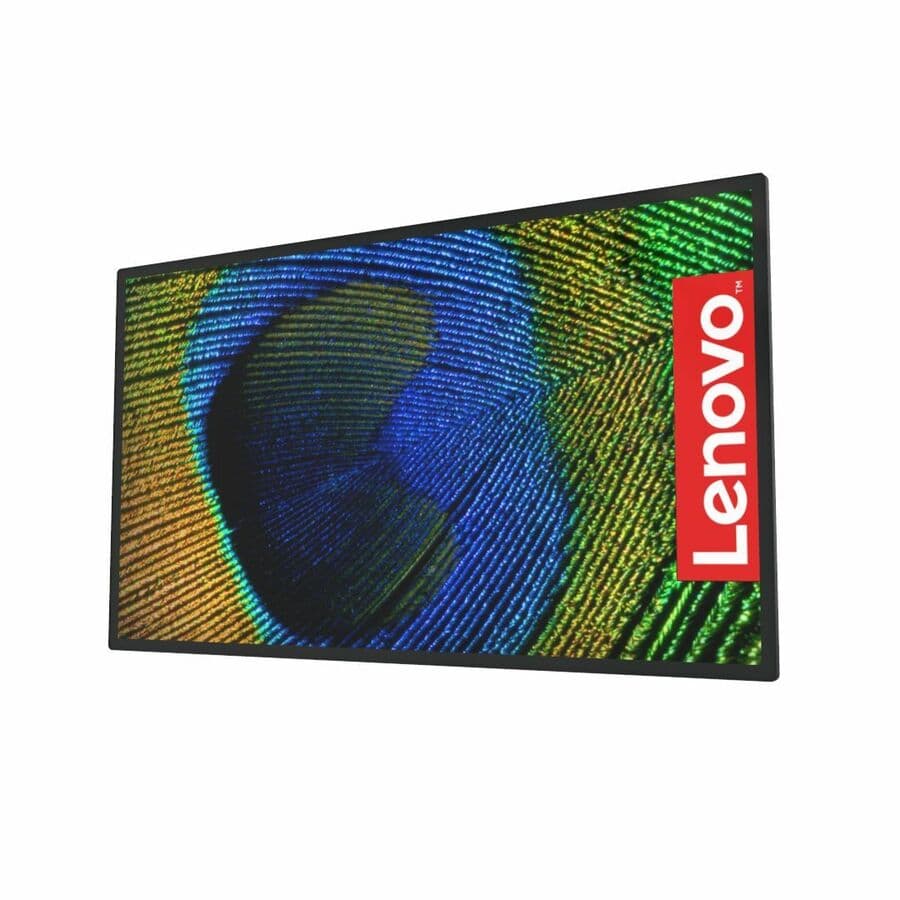 Lenovo 55-inch 4K interactive flat panel display for corporate and in-store use