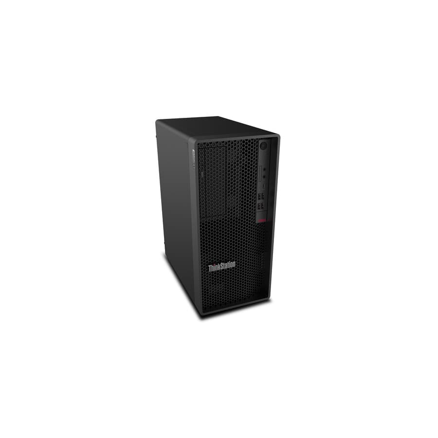 Lenovo ThinkStation P358 Tiny compact workstation with Intel Core i5, dual DisplayPort, and small footprint