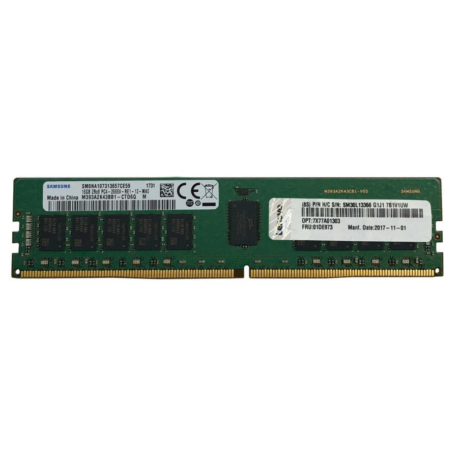 LENOVO DCG - OPEN SOURCE LENOVO THINKSYSTEM 16GB TRUDDR4 2666 MHZ 1RX4 1.2V RDIMM view 2
