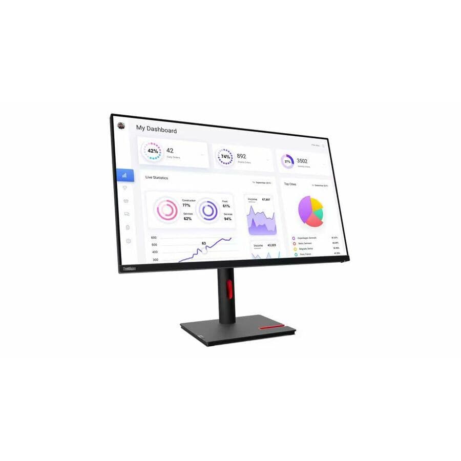 Lenovo T32p-30 31.5-inch 4K monitor with USB-C and HDMI