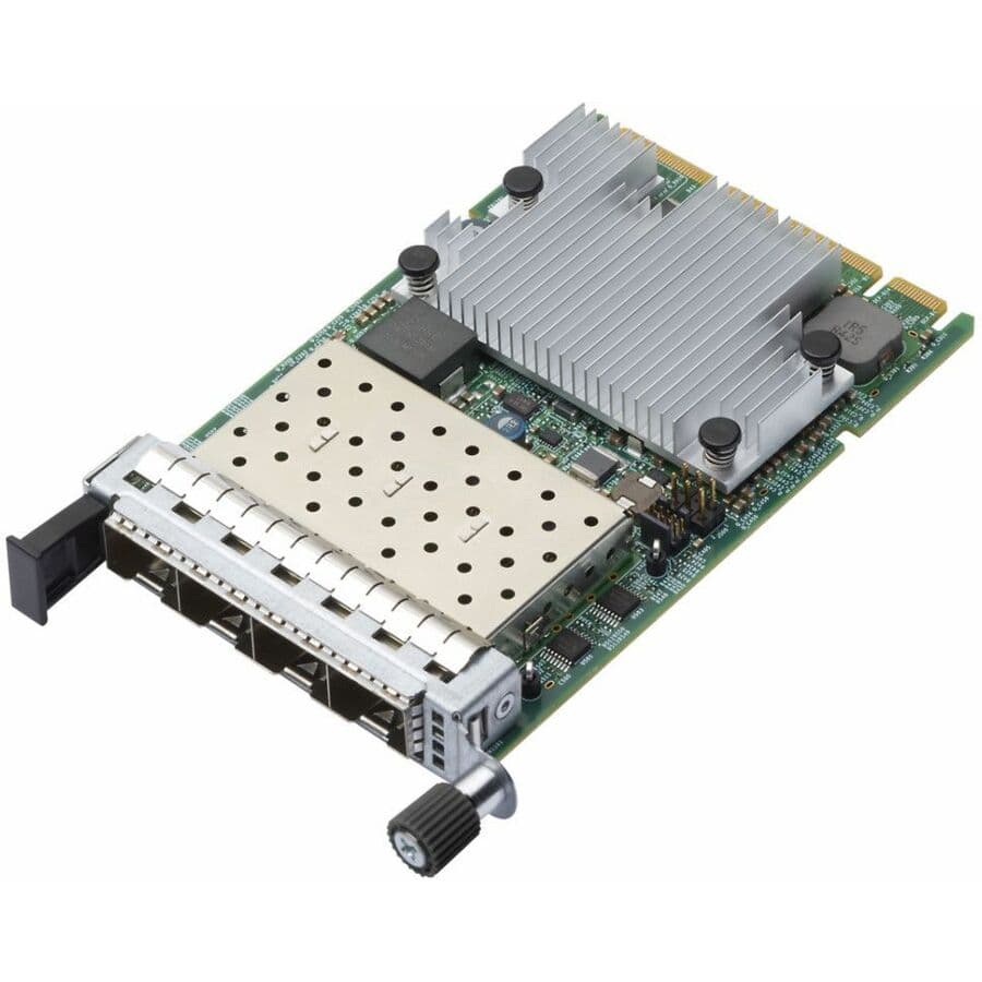 Lenovo BCM 57504 25GbE 4-port OCP fiber adapter for dense enterprise server networking