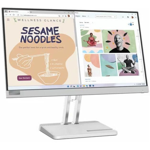 Lenovo L22e-40 21.45-inch VA Full HD LED monitor with HDMI and VGA ports