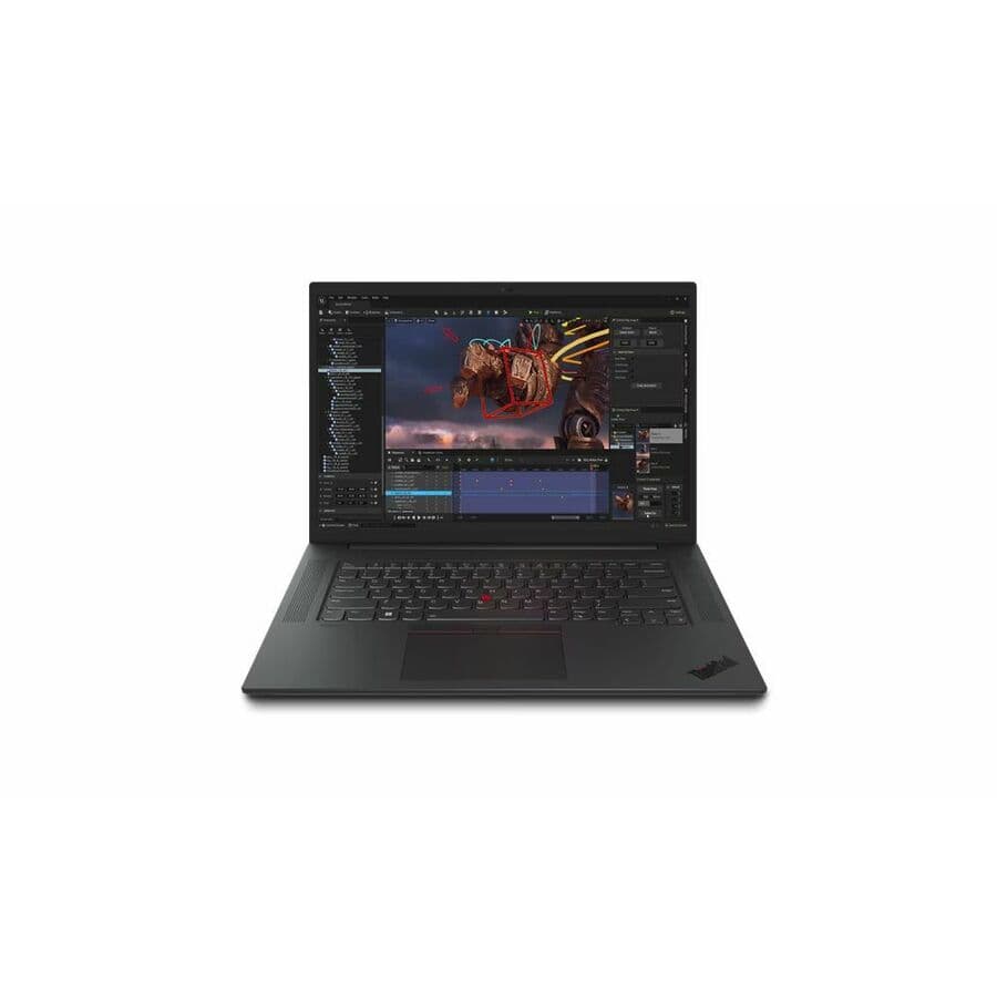 Lenovo ThinkPad P1 Gen 6 mobile workstation with 16-inch display, Intel Core i7-13700H, and Windows 11 Pro