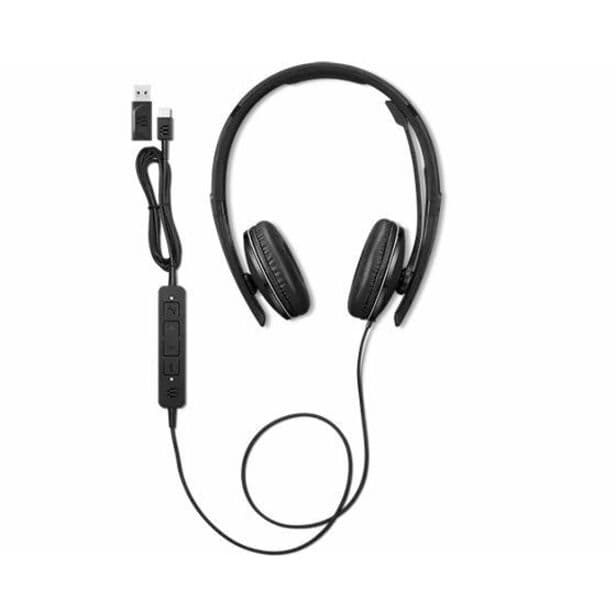 Lenovo TS Wired ANC Headset Gen 2 UC with boom microphone and wired USB connection